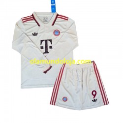 Camisola Bayern de Munique Kane 9 Criança Equipamento Terceiro 2024-2025 Manga Comprida